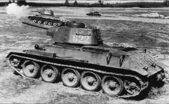 Танк Т34 обр 1942 г Район г НовоБорисов август 1954 г Боевая масса - фото 117