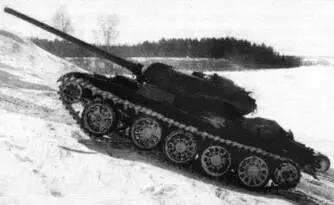 Испытания танка Т54 обр 194748 г с уширенной гусеницей Февраль 1949 г - фото 156