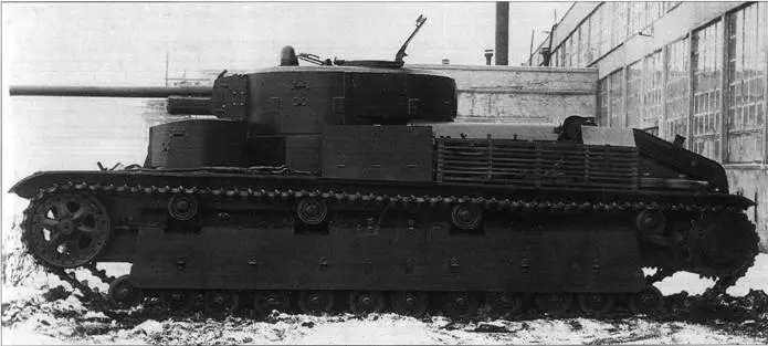 Танк Т28 с пушкой Ф34 во дворе завода 92 Октябрь 1939 г Твердость - фото 62