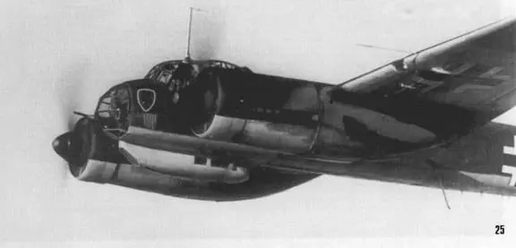 Ju88A4 из состава IIKG30 с носовой 20мм автоматической пушкой MG FF Зима - фото 38