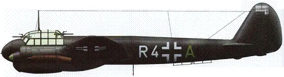 Ju88C6 сер 360226 командира IINJG2 гауптмана Хорста Патушки Авиабаза - фото 53