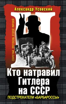 Александр Усовский - Кто натравил Гитлера на СССР. Подстрекатели «Барбароссы»