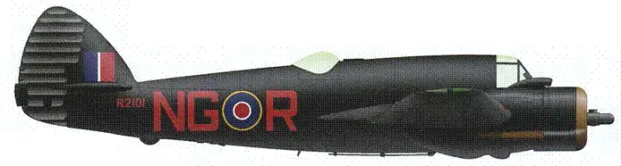 Бьюфайтер MkIF из состава 604й эскадрильи Авиабаза Форд зима 19421943 - фото 49