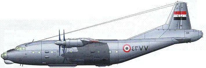 АН12ПП бортовой 4377 из состава 90й отдельной смешанной эскадрильи - фото 84