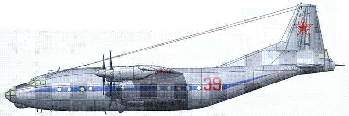 Ан12Б из состава неустановленной части ВТА с одним из промежуточных - фото 85