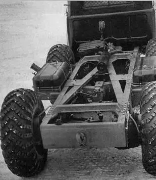 Рама автомобиля ЗИЛ132 Обкатка автомобиля ЗИЛ132 Зима 1960 г ЗИЛ132 - фото 90