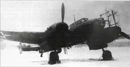 Bf 110G4 на аэродроме НИИ ВВС в Чкаловской Январь 1945 г Размещение - фото 58