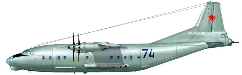 Ан12БК из 50го осап ВВС 40й армии Кабул лето 1987 года Ан12БК из 111го - фото 93