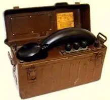 ТАБИП1 Телефонный аппарат обр 1941 г без источников питания Выпускался в - фото 81