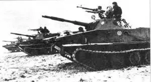 Польские танки ПТ76Б на учениях Румыния Эмблемы серебристые парные 5 - фото 113