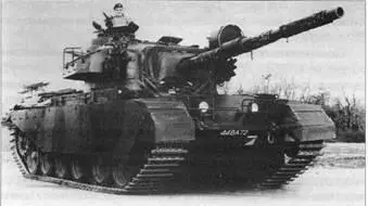 Тяжелый танк Центурион Mk 13 Великобритания 1963 г Боевая масса 518 - фото 108