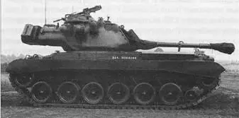 Средний танк М47Паттон II США 1951 г Боевая масса 44 т экипаж 5 - фото 129