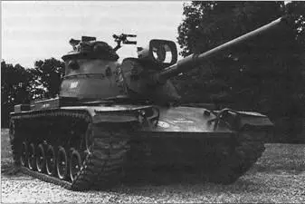 Основной танк М60 США 1959 г Боевая масса 468 т экипаж 4 чел - фото 134