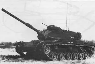 Основной танк М60А1 США 1962 г Боевая масса 487 т экипаж 4чел - фото 136