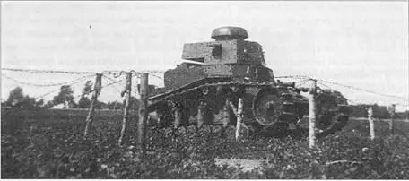 Телеуправляемый танкТТ18 Телетанки 1930х гг О телетанках принимавших - фото 89
