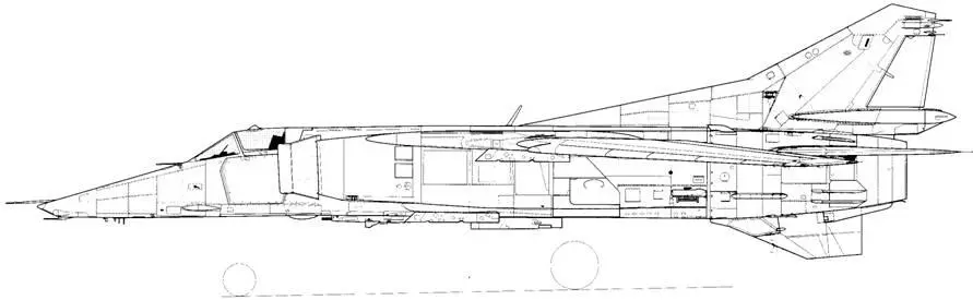 МиГ23БН 3224 левый борт МиГ23 Н 3224 правый борт Крыло и - фото 130