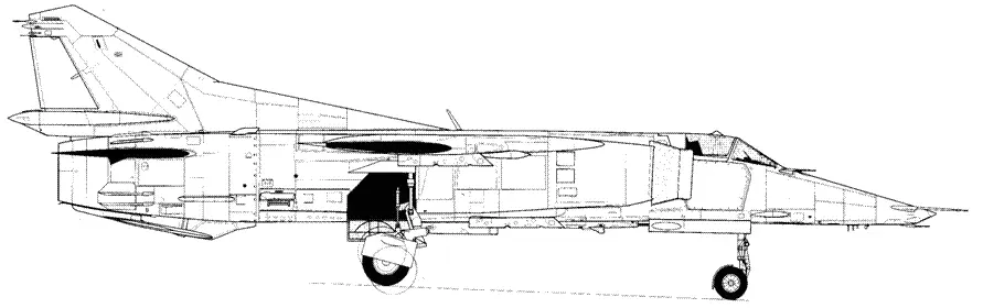 МиГ23 Н 3224 правый борт Крыло и стабилизатор условно не показаны - фото 131