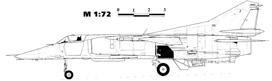 МиГ27 оснащенный посадочным гаком Испытания на комплексе Нитка МиГ27 - фото 136