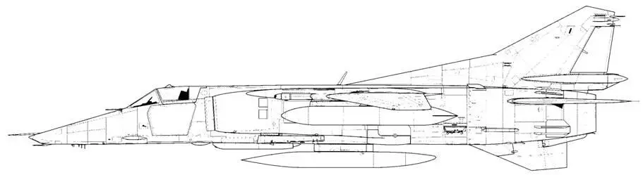 МиГ27 3225 Ходынка борт 51 Перегоночная конфигурация стремя ПТБ800 - фото 137