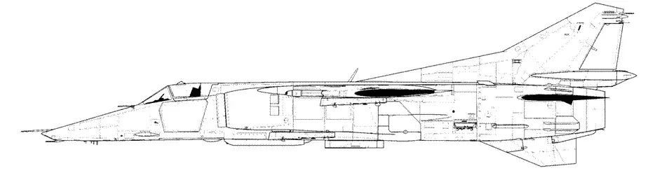 МиГ27 3225 Ходынка борт 51 Крыло и стабилизатор условно не показаны - фото 138