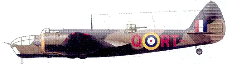 Бленхейм Mk V пайлот офицера Дж РНМолесуорта из состава 114й эскадрильи - фото 55