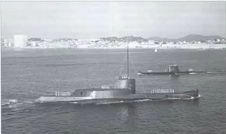 Опытовая ПЛ Жимнот в Средиземном море после переоборудования 1972 г - фото 32