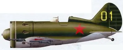 И16 тип 28 командира 69го ИАП впоследствии 9го ГИАП майора ЛЛШестакова - фото 50