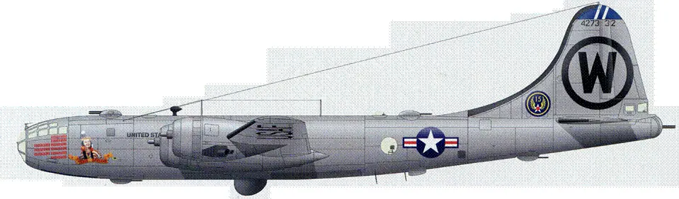 В29 сер 4427332 борт MISS SPOKANE из состава 326й эскадрильи 92й - фото 43