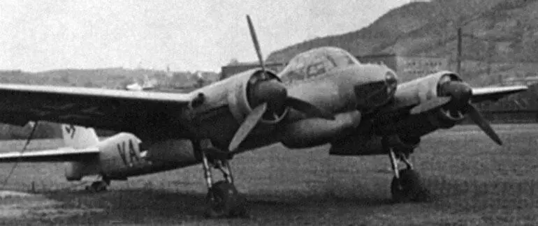 Опытный скоростной бомбардировщик Ju88 1937 г Скоростной бомбардировщик - фото 121