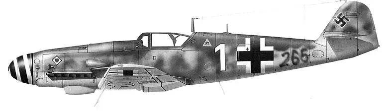 Рафинированный истребитель Bf109K 1944 год Планировалось построить разных - фото 87