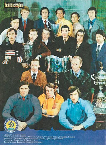 Лучшая украинская команда в истории киевское Динамо образца 1975 года - фото 1