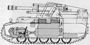 Компоновка САУ Веспе Краткое техническое описание SdKfz 124 представляла - фото 42