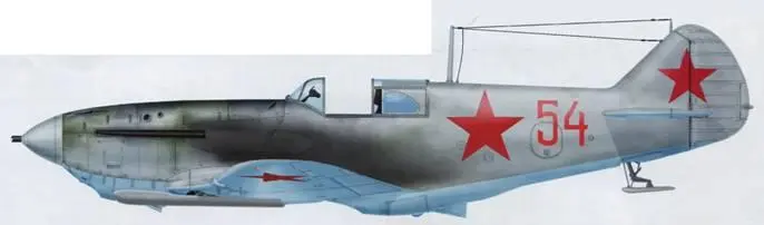 ЛаГГ3 из 274го ИАП Калининский фронт февраль 1942 г Ла5 из 1 го ЗАП - фото 123