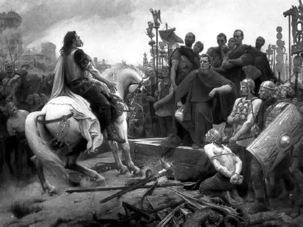 Верцингеториг сдается Цезарю худ ЛайонелНоэль Роэр 1899 Конец его истории - фото 20
