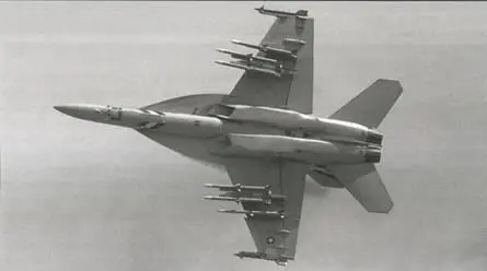 FA18E блок II Вместо разведывательного контейнера AAS38 Найт Хок в БРЭО - фото 87