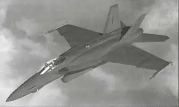 Проектный вид новой модели FA18EF Приемники о лазерном облучении и пусках - фото 88