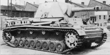 Опытная самоходная установка 105 cm leFH 186 Sf auf Geshutzwagen IIIIV - фото 106