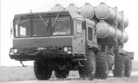 Самоходная пусковая установка берегового ракетного комплекса БалЭ - фото 120