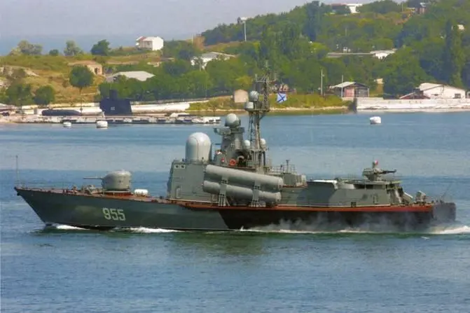 Ракетный катер пр 124J1 Р60 в ходе Модернизации в 2005 г на катер был - фото 153