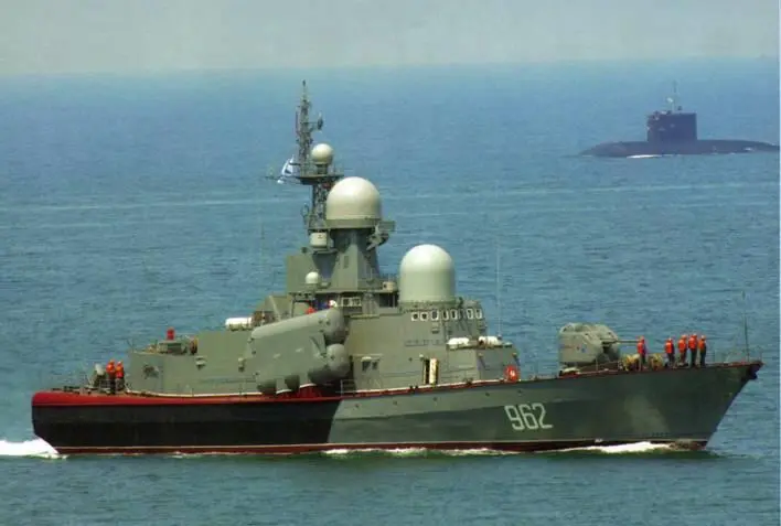 Большой ракетный катер пр12417 Р2К2РАК Кортик первоначально установленный - фото 155