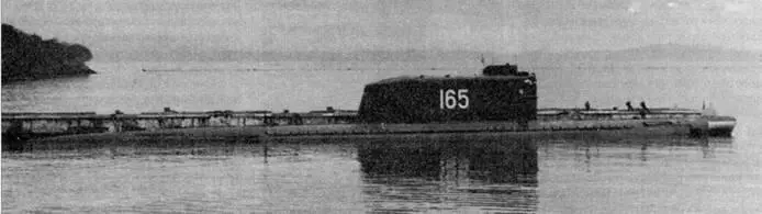 ПЛ К129 проекта 629А АПЛ К149 проекта 658М в море на ходовых испытаниях - фото 37