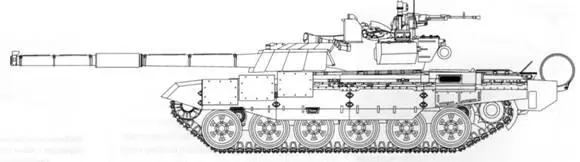 Общий вид модернизированного танка Т72Б Рогатка Сравнение ТТХ Т72Б и - фото 65