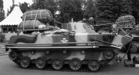 БМД2 на ПРСМ925 916 Система PRADS с блоком тормозных ракет мягкого - фото 81
