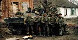 Бойцы 9й роты 108го пдп 7й гв вдд в районе г Грозный 1995 г Бойцы 9й - фото 68