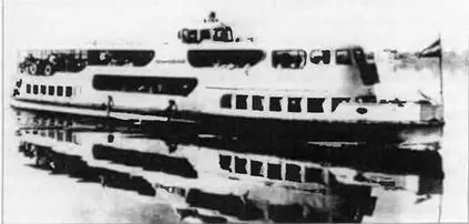 Речной лимузин Леваневский 1930е гг прообраз СПК Ракета РЕ - фото 94