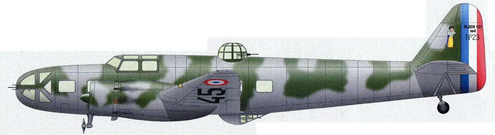 Разведчикбомбардировщик МВ 131RB4 из состава GRI35 авиабаза БланшНиг - фото 30