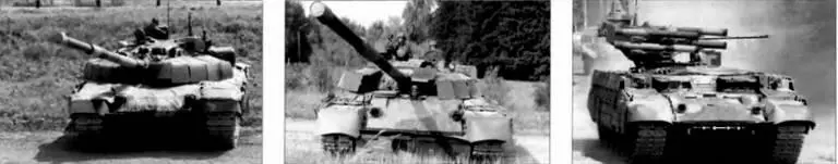 Слева модернизированный танк Т72Б Рогатка На танке использован новый - фото 30