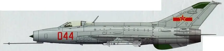 J7I из состава ВВС Китая вторая половина 60х годов XX века F7A из - фото 99
