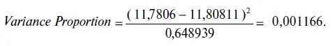 Индикатор Covariance Proportion доля ковариации показывает долю - фото 110
