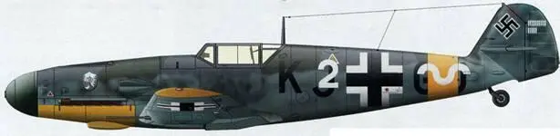 Bf109G4R6 сер 14997 унтерофицера Герберта Мейсслера из состава 7JG52 - фото 99